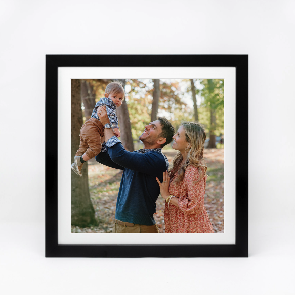 framed picture of a family